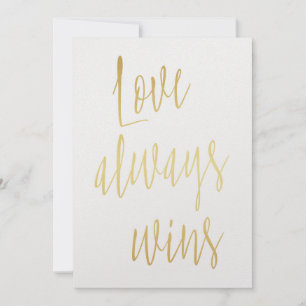 Chic Gold "Love always wins"