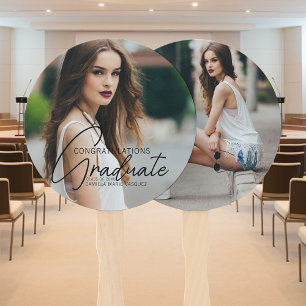 Chic Graduate Photo 2025 Graduation Party Hand Fan