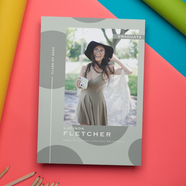 Chic Graduate Photo Template Graduation  (Creator Uploaded)