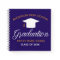 Chic Graduation Autograph Keepsake Purple Guest