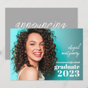 Chic Graduation Invitation