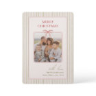 Chic Grandmillennial Coquette Christmas Photo