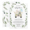 Chic Greenery Woodland Drive By Baby Shower Boy