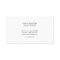 Chic Grey Arrow Business Card