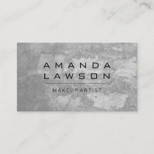 Chic Grunge Grey (appointment) Appointment Card