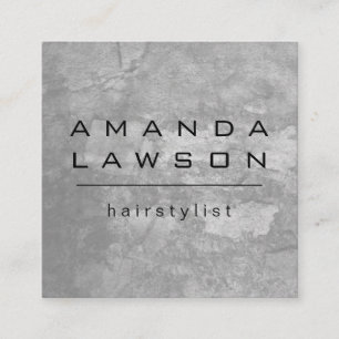 Chic Grunge Grey (appointment) Appointment Card