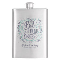 Chic Hand Lettered Best Friend Ever Personalised