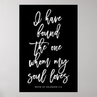 Chic Hand Lettered I have Found the One Sign