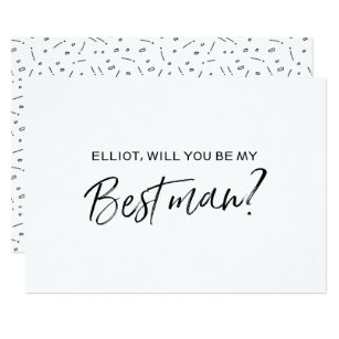 best man invitations announcements zazzle uk