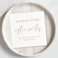 Chic Happily Ever After Party Wedding Reception