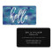 Chic Hello Blue Watercolor | Business Card
