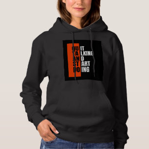 Chic hoodie, strong message hoodie