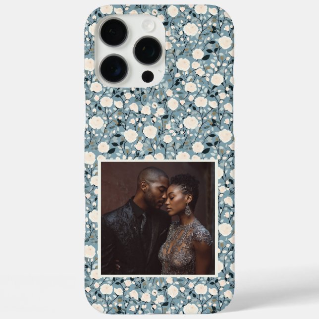 Chic Housewarming Gift Rose Photo  Case-Mate iPhone Case (Back)