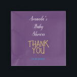 Chic Indigo Gold Colour Minimalist Baby Shower Acrylic Tray<br><div class="desc">Do you think it is difficult to choose a design according to your own personality and tastes? Maybe this design makes your job easier. Look again,  this is definitely what you're looking for.</div>