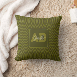 Chic Initial Custom Pillow For Kids Birthday