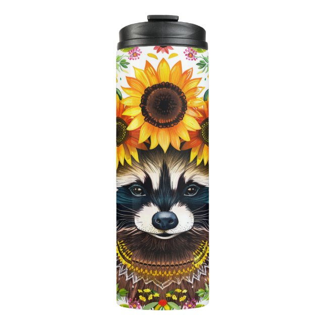 Chic Innovations, Raccon Thermal Tumbler (Front)