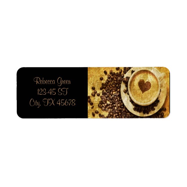 Chic Java cappuccino Coffee Beans Coffee Lover (Front)
