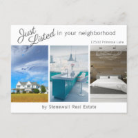 Chic Just Listed Real Estate House Photo Marketing