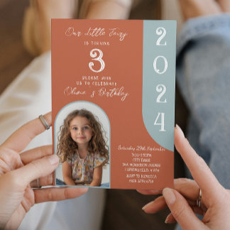 Chic Kids Birthday Party  Invitation