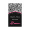 Chic Leopard Print Hair Stylist and Beauty Salon