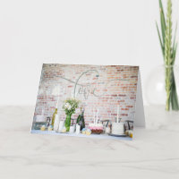 Chic Lifestyle Design Wedding/Anniverary Card