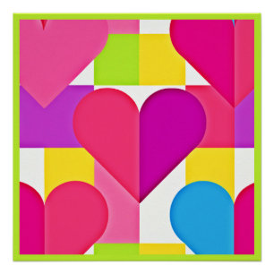 Chic Love Elegance: Romantic Bliss Poster