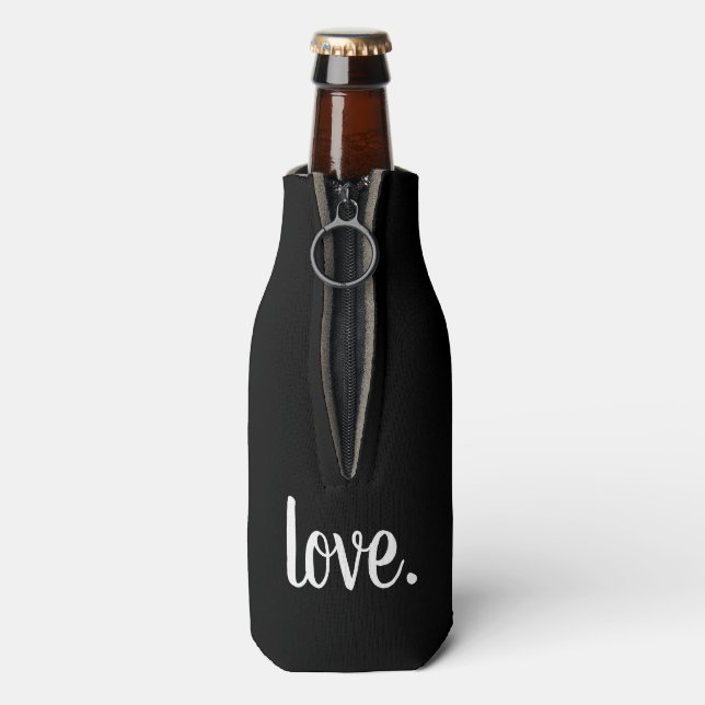 chic LOVE. script Bottle Cooler (Bottle Back)