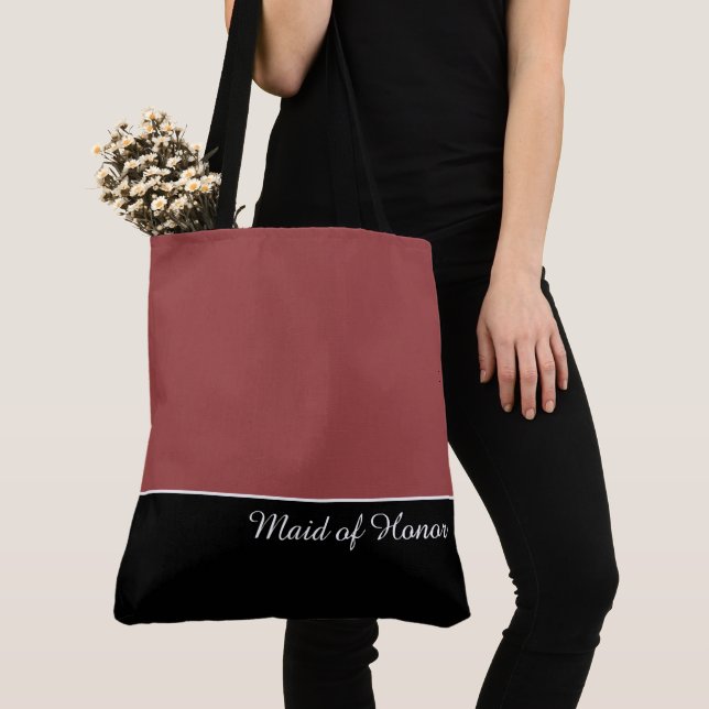 Chic Maid of Honour Tote Bag (Close Up)