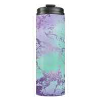 Chic Marble | Lavender Purple and Mint Green