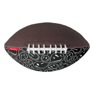 Chic Melting Smiling Face Smile Pattern American Football