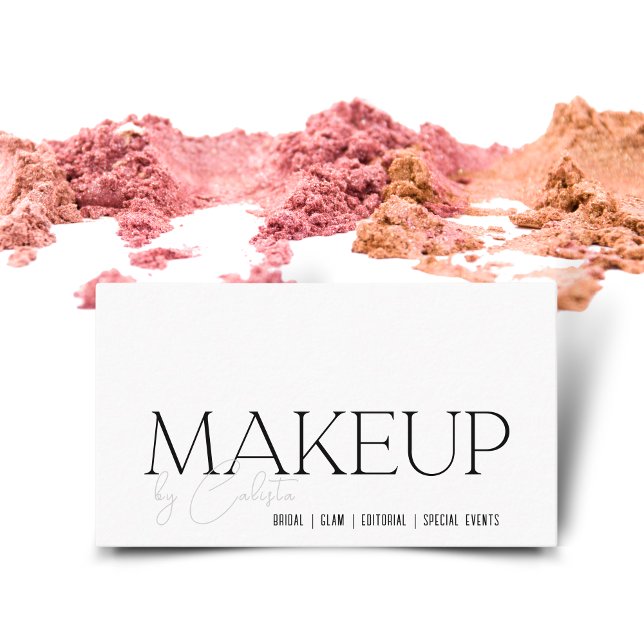 Chic minimalist Makeup by Business Card (Creator Uploaded)