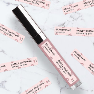 Chic Minimalist Pink Rosy Neutral Lip Gloss & Tint