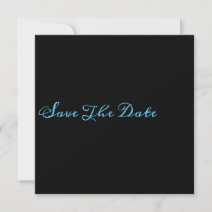 Chic Minimalist Save The Date
