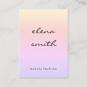 Chic Minimalist Texture Business Card
