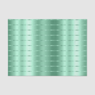 Chic Mint Green Ribbon Bow Bridal Shower Tissue Paper