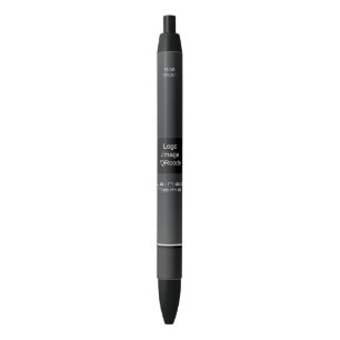 Chic Modern Business Logo Black  Ink Pen