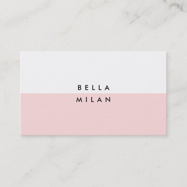 Chic Modern Busniess Card (Front)