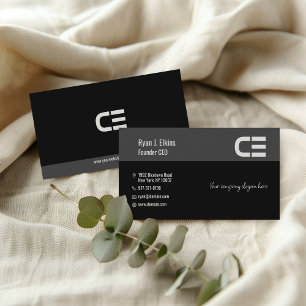 Chic Modern Manager, CEO & Founder Business Card