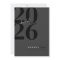 Chic Modern Photo Charcoal Graduation