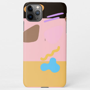 Chic Modern Pink Brush iPhone 11 Pro Max Case