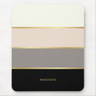 Chic Modern Stripes with Your Name