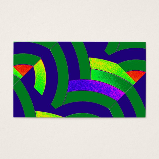 chic modern stylish green/navy chevrons (Front)