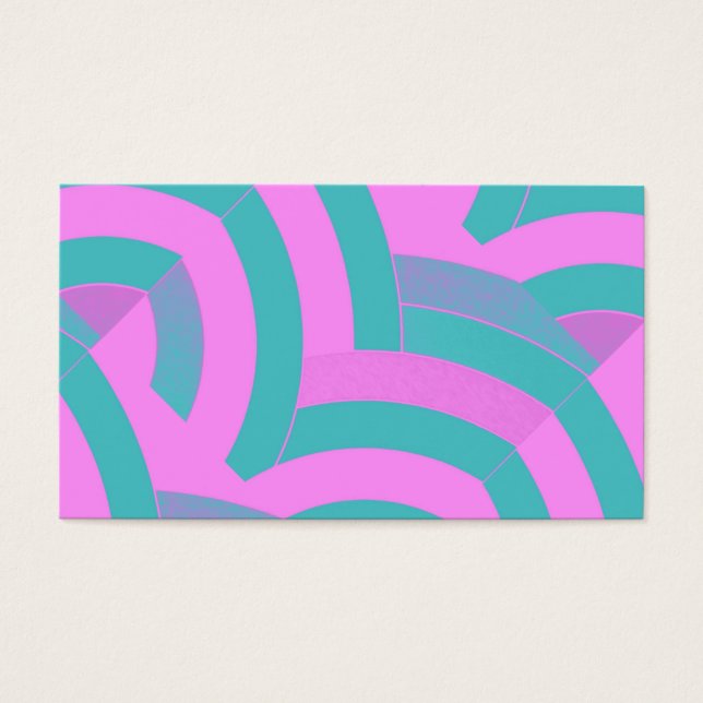 chic modern stylish pink/green chevrons (Front)