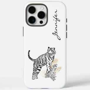 Chic Modern Tiger iPhone iPhone 16 Pro Max Case