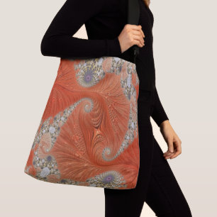 "CHIC MODERN UNIQUE ELEGANT ORANGE" CROSSBODY BAG