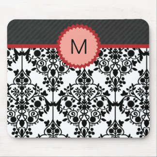 Chic Monogram Mousepad