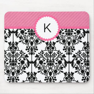 Chic Monogram Mousepad