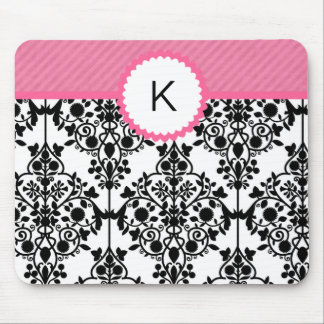 Chic Monogram Mousepad