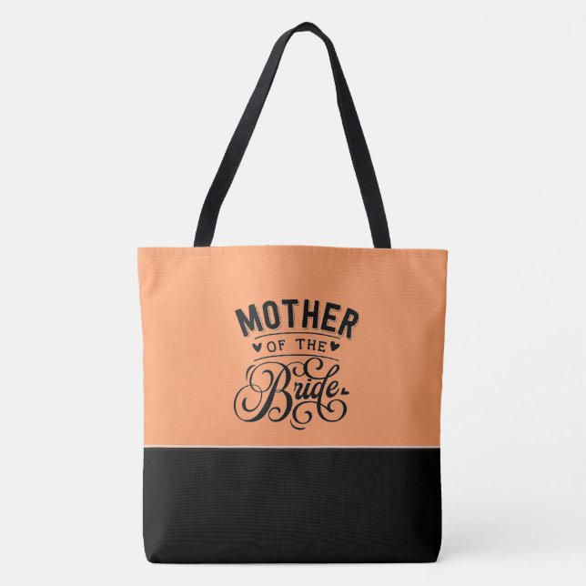 Chic Mother of Bride Tote Bag (Front)