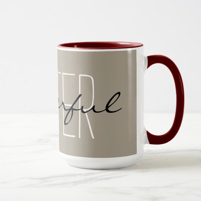 CHIC MUG_"MR. WONDERFUL" MUG (Right)